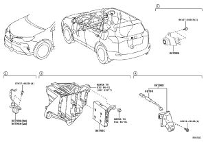 Front Camera 86790-0R040 for Toyota RAV4