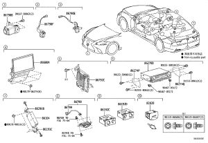 Front Camera 867B0-50060 for Lexus LS500