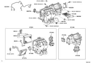 Blower Motor 87103-48080 for Toyota Highlander