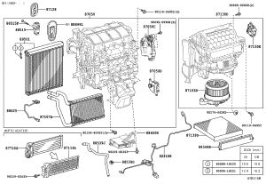 Heater Core 87107-78010 for Lexus NX