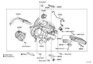 Blower Motor Resistor 87165-58010 for Toyota ALPHARD