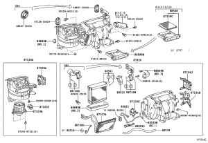 Servo Motor (Air Mixing) 87106-35170 for Toyota Land Cruiser Prado