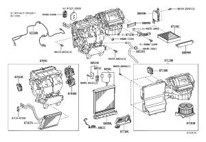 Air Conditioner Amplifier 88650-08190 for Toyota Sienna