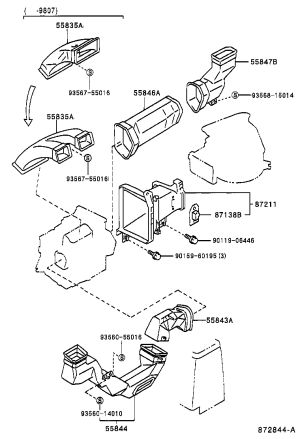 Blower Motor Resistor 87138-35050 for Toyota 4RUNNER