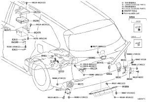 Blind Spot Detection Control Unit 88162-08060 for Toyota Sienna
