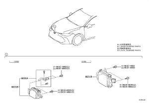 Cruise Sensor 88210-07011 for Toyota AVALON