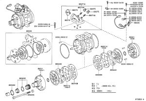 AC Suction Valve 88371-60310 for Toyota Land Cruiser