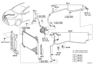 Air Conditioner Pressure Switch 88645-60030 for Toyota Celica