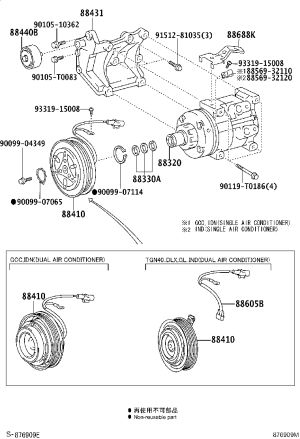 No.2 Idler Assembly 88440-0K060 for Toyota FORTUNER