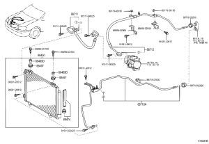 Cover, Evaporator 88718-02810 for Toyota Corolla