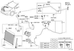Condenser 88450-02440 for Toyota Corolla