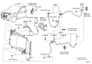 Condenser 88460-06160 for Toyota Camry