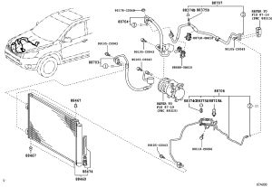 Condenser 88460-0R020 for Toyota RAV4