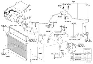 Condenser 88460-78010 for Lexus NX