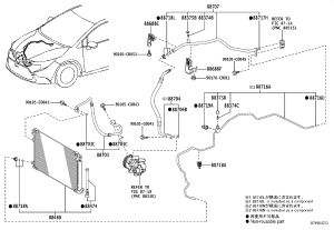 Condenser 884A0-02220 for Toyota LEVIN