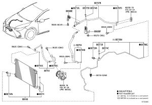 Condenser 884A0-02250 for Toyota IZOA