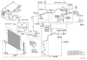 Condenser 884A0-V2060 for Toyota Alphard