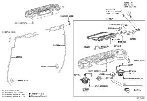 Evaporator Core (Rear) 88501-28360 for Toyota ALPHARD