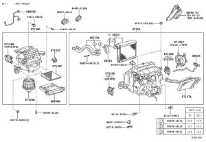 Evaporator Core 88501-48242 for Toyota Harrier