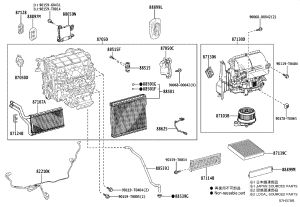 Expansion Valve 88515-48120 for Toyota Camry