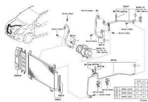 Air Conditioning Pipe High Pressure Pipe 887060-D300 for Toyota Vios