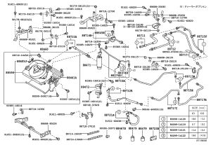 AC High Pressure Discharge Hose 88711-25270 for Toyota Dyna