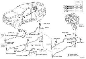 Suction Hose 88712-6A500 for Toyota Land Cruiser Prado