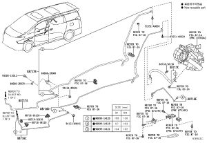Air Conditioning Low Pressure Pipe 88717-58171 for Toyota ALPHARD