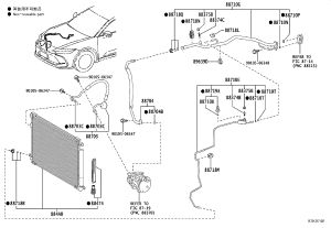 Pipe Clamp 88718-2F110 for Toyota Alphard
