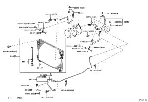 Pipe, Cooler 88718-50480 for Toyota Aristo, Celsior & GS300