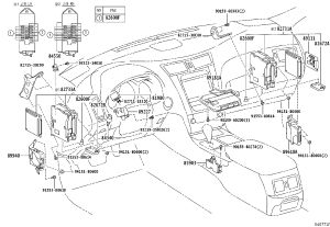 Body Control Module 89100-30030 for Lexus GS30