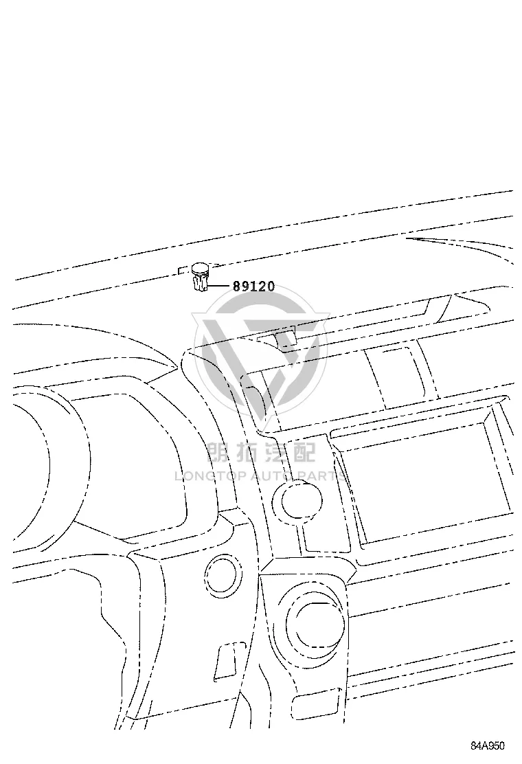 Ambient Light Sensor 89121-50020 for Toyota 4RUNNER