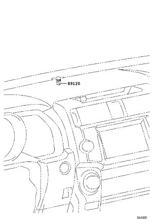 Ambient Light Sensor 89121-50020 for Toyota 4RUNNER