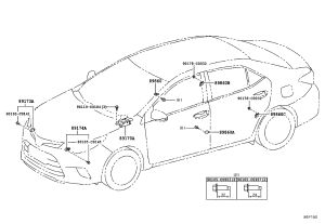 Front Airbag Sensor Right 89173-09B00 for Toyota Levin