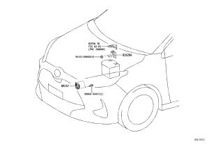 Water Tank Fan Resistance 89257-K0010 for Toyota Corolla