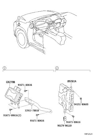 Engine Stop and Start ECU 89260-78030 for Lexus NX