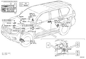 Suspension Control Switch 89299-60080 for Toyota Land Cruiser Prado