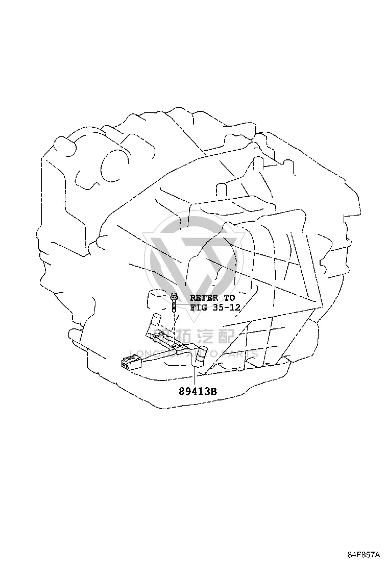 Rotational Speed Sensor 89413-33030 for Toyota ALPHARD