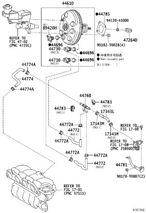 Vacuum Sensor Assembly 89421-52020 for Toyota Alphard