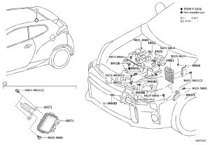 Turbo 2 Pressure Sensor 89421-78010 for Toyota Auris
