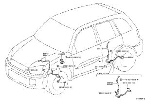 Deceleration Sensor 89440-42030 for Toyota RAV4
