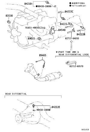 Oxygen Sensor 89465-60200 for Toyota Land Cruiser Prado