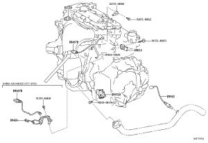Oxygen Sensor Rear 89465-48340 for Toyota Harrier