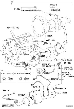 Engine Oil Level Sensor 89491-25030 for Toyota HIACE
