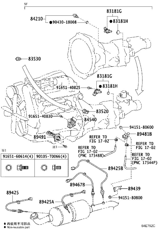 Engine Oil Level Sensor 89491-25030 for Toyota HIACE