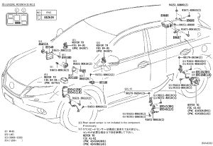ABS Control Module 89540-48421 for Lexus RX270