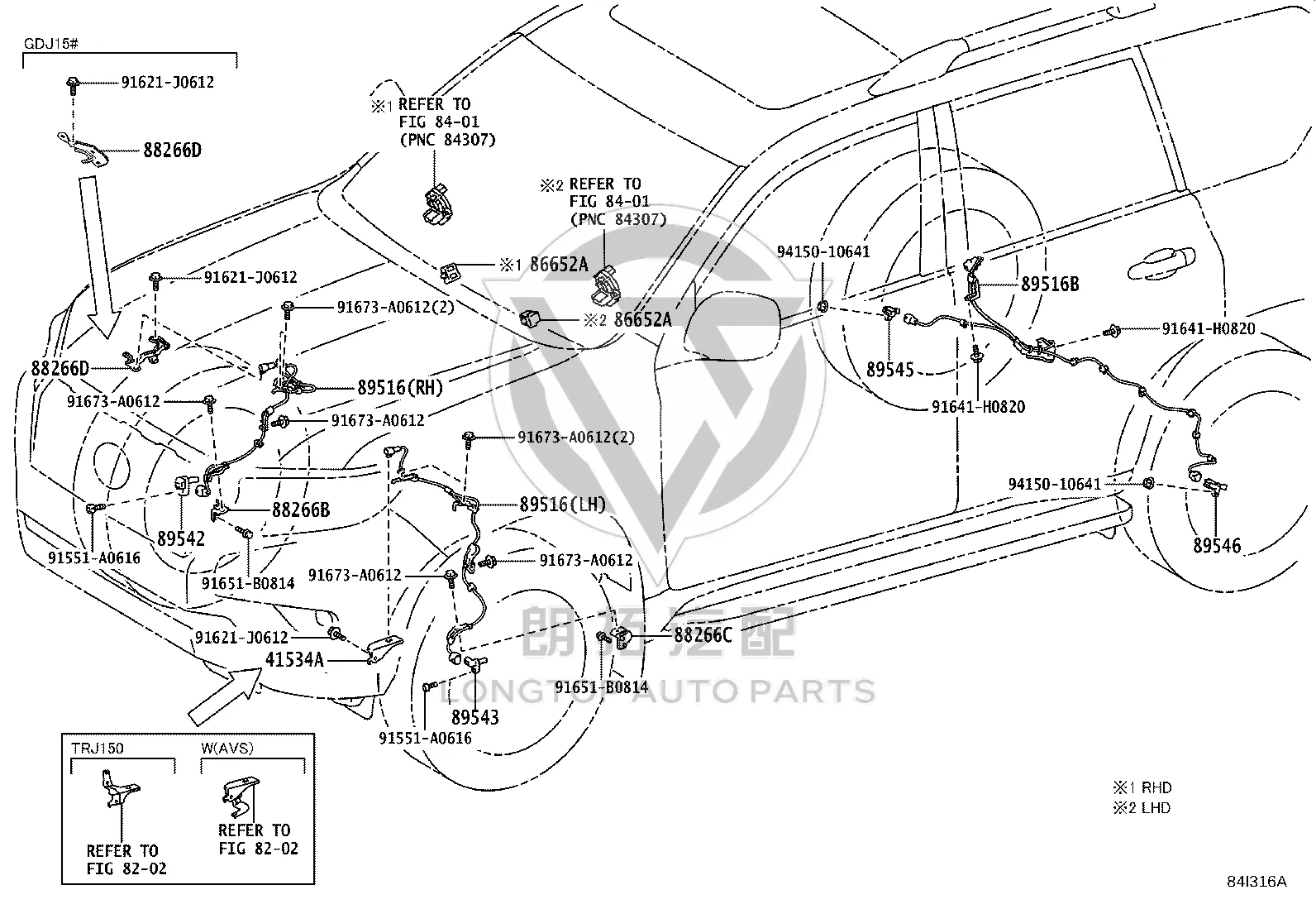 Bolt 91651-B0814 for Toyota 4Runner