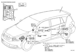 ABS Front Wheel Sensor 89543-02080 for Toyota E'Z