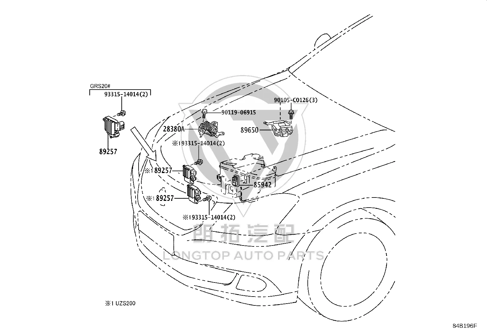LongTopAuto Toyota Repair Case Files: Highlander Steering and A/C Failures, Camry Parking Brake Noise Steering column control module 8965030812 - Toyota EPS control module parts diagram