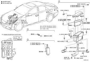 Engine Computer 89661-0P090 for Toyota Reiz